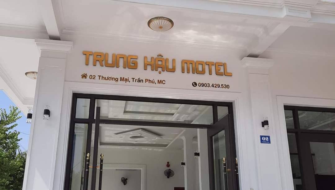 Hotel Nha Nghi Trung Hau Mong Cai Exterior foto
