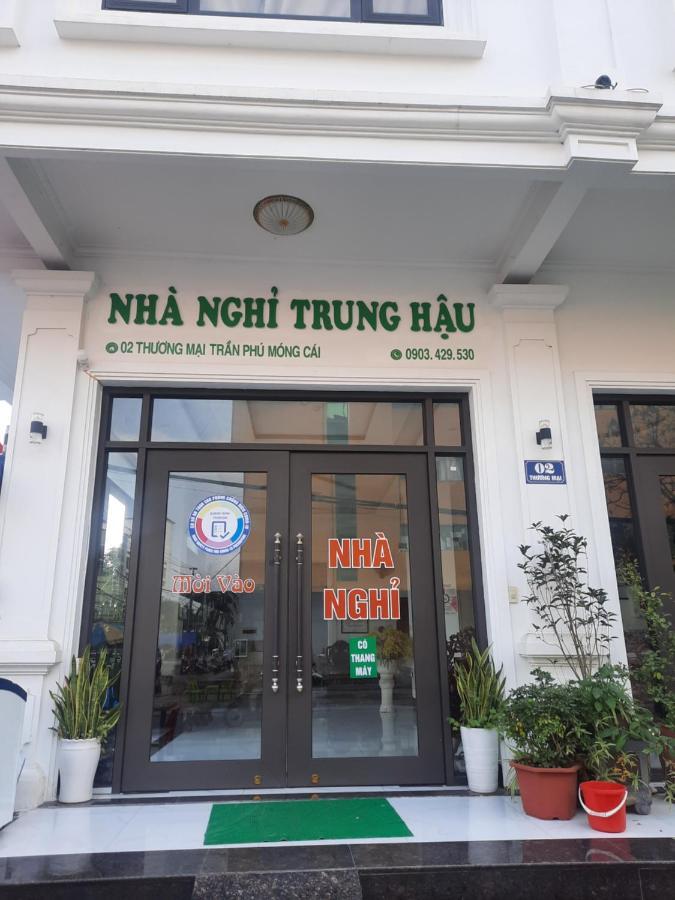 Hotel Nha Nghi Trung Hau Mong Cai Exterior foto