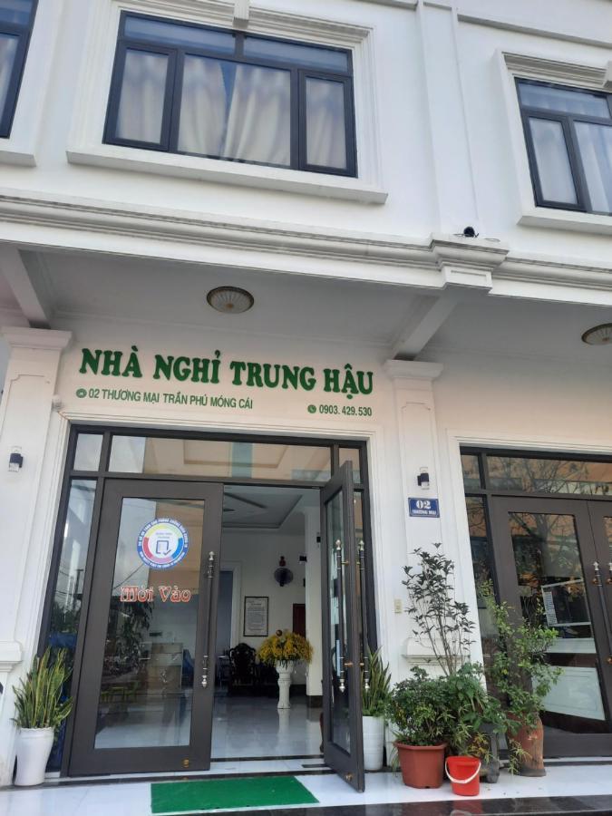 Hotel Nha Nghi Trung Hau Mong Cai Exterior foto